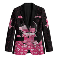 Breast Cancer Christmas Blazer Merry Pinkmas - Wonder Print Shop
