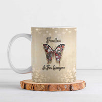 Butterfly Christmas Ceramic Mug Freedom Is For Everyone - Wonder Print Shop