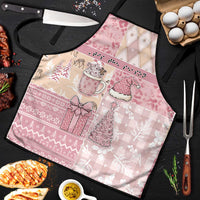 Braille Christmas Apron Tis The Season Patchwork Style - Wonder Print Shop