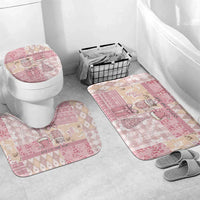 Braille Christmas Bathroom Set Tis The Season Patchwork Style - Wonder Print Shop