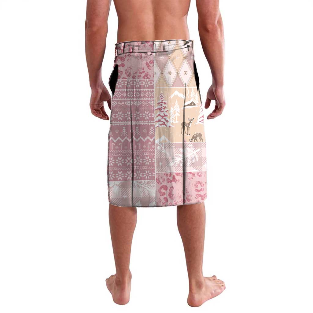 Braille Christmas Lavalava Tis The Season Patchwork Style - Wonder Print Shop