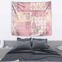 Braille Christmas Tapestry Tis The Season Patchwork Style - Wonder Print Shop