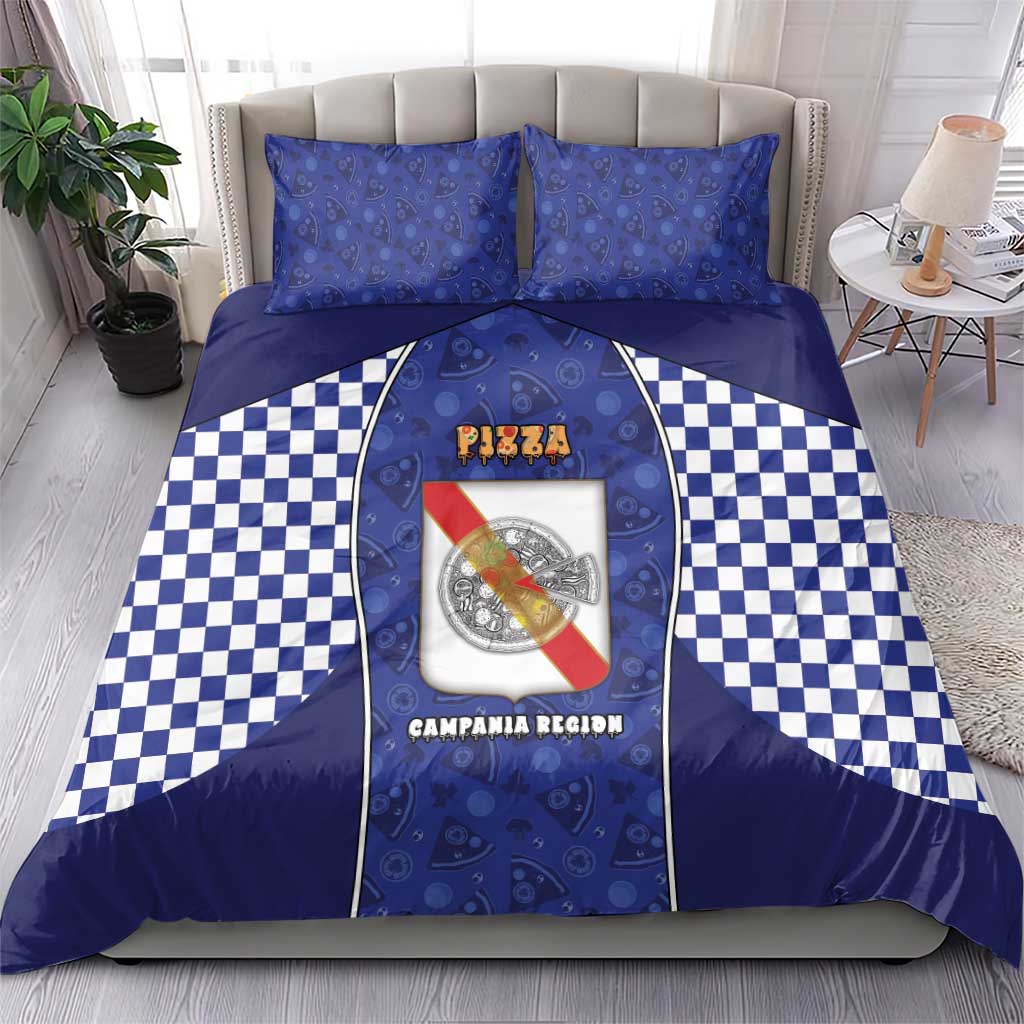 Italy Campania Bedding Set Pizza Foodie Pride - Wonder Print Shop