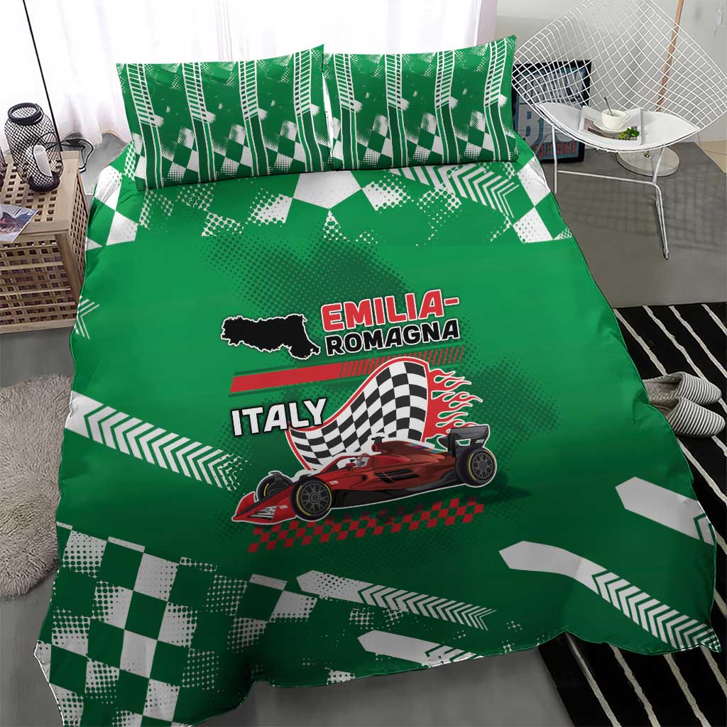 Italy Emilia-Romagna Bedding Set Italian Race Circuit - Wonder Print Shop