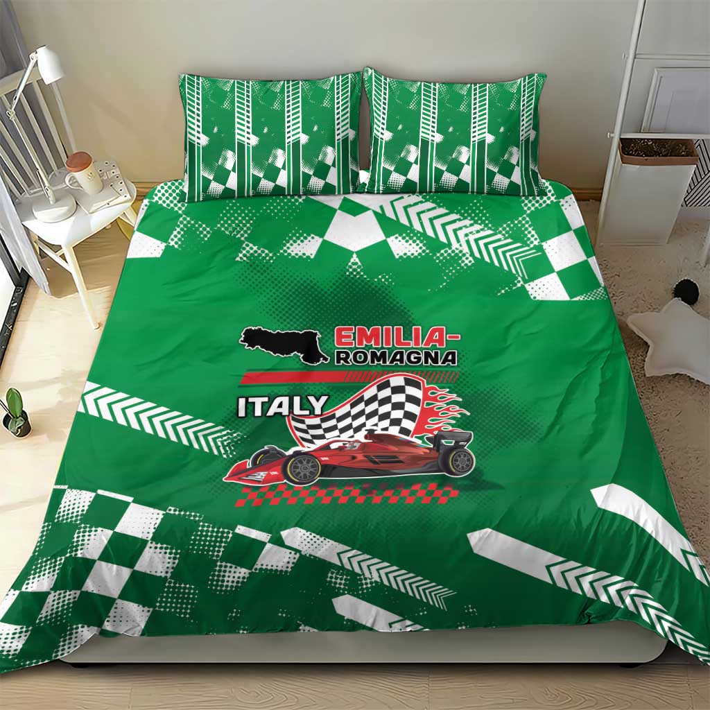 Italy Emilia-Romagna Bedding Set Italian Race Circuit - Wonder Print Shop