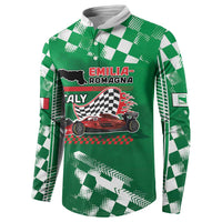 Custom Italy Emilia-Romagna Button Sweatshirt Italian Race Circuit - Wonder Print Shop