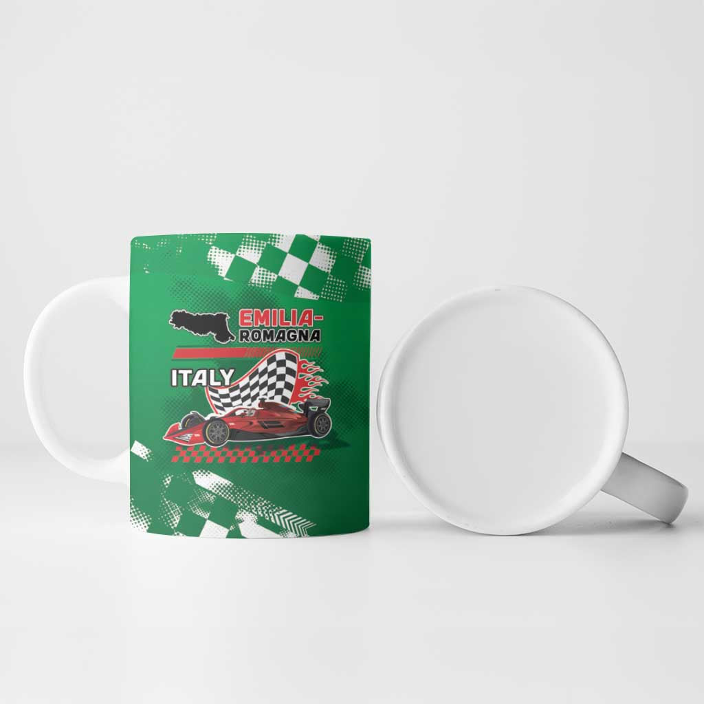 Custom Italy Emilia-Romagna Ceramic Mug Italian Race Circuit - Wonder Print Shop