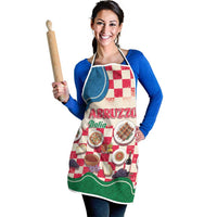 Italy Abruzzo Apron Specialty Flavors Retro Style
