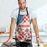 Italy Abruzzo Apron Specialty Flavors Retro Style