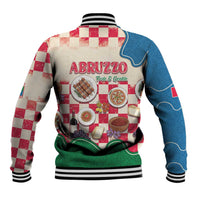 Italy Abruzzo Baseball Jacket Specialty Flavors Retro Style
