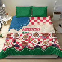 Italy Abruzzo Bedding Set Specialty Flavors Retro Style