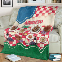 Italy Abruzzo Blanket Specialty Flavors Retro Style