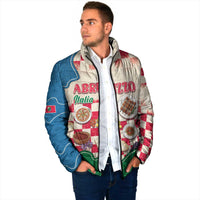 Italy Abruzzo Padded Jacket Specialty Flavors Retro Style