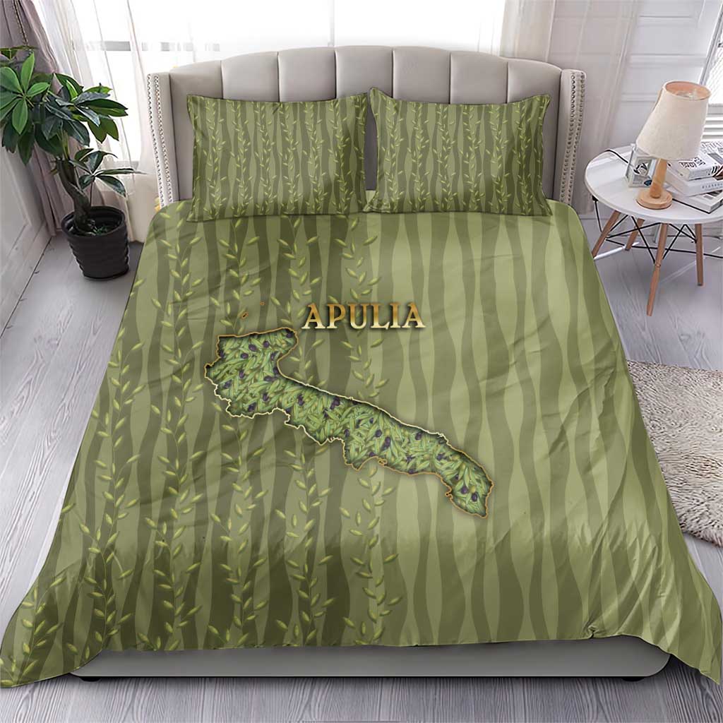 Italy Apulia Bedding Set Olive Garden Classic Style