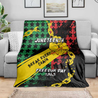 Juneteenth 1865 Blanket Break Every Chain