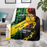 Juneteenth 1865 Blanket Break Every Chain