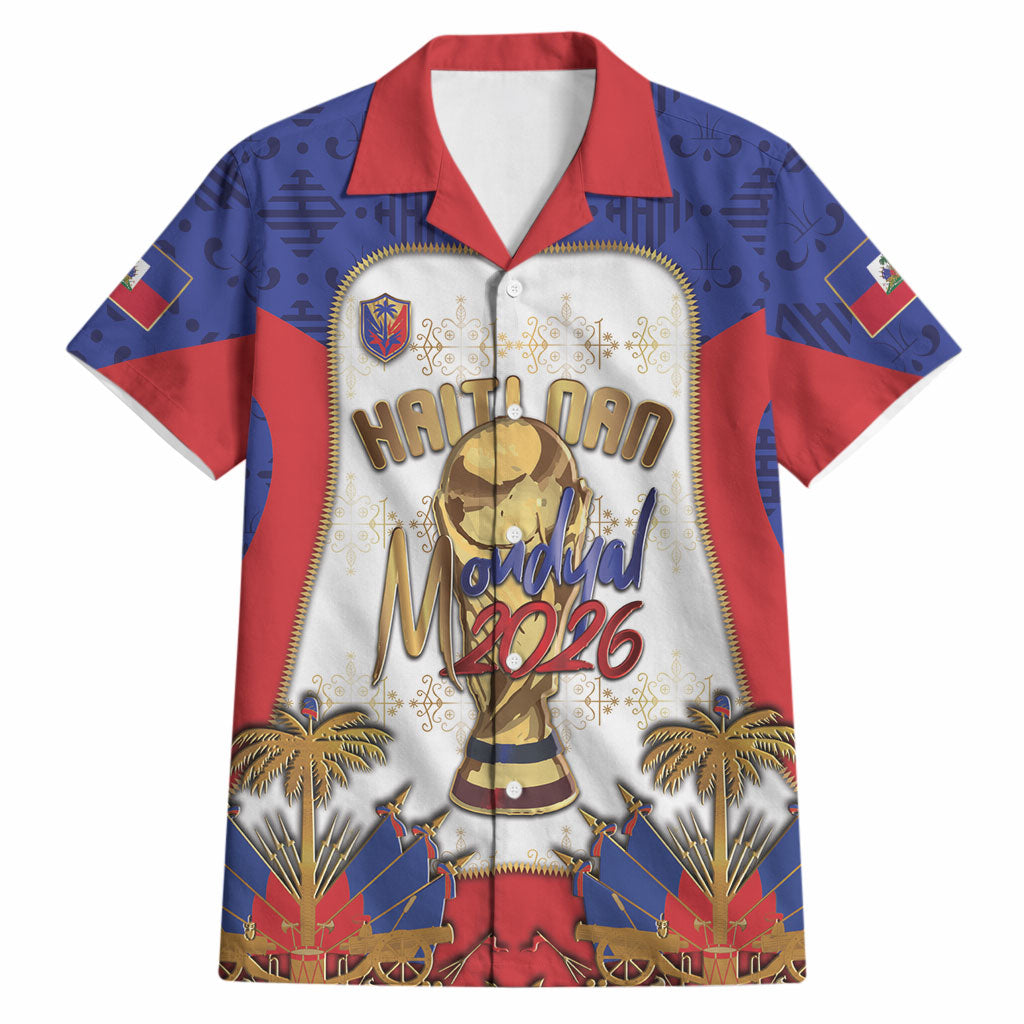 Custom Haiti Nan Mondyal 2026 Hawaiian Shirt Road To Glory