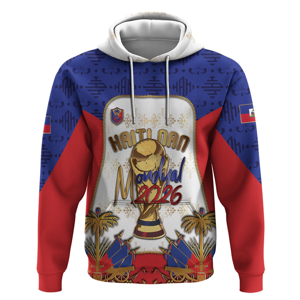 Custom Haiti Nan Mondyal 2026 Hoodie Road To Glory
