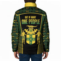 Jamaica Independence Day Padded Jacket Crocodile Broken Chain Freedom