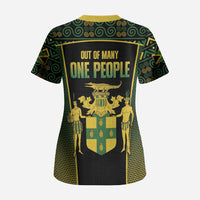 Jamaica Independence Day Scrub Top Crocodile Broken Chain Freedom