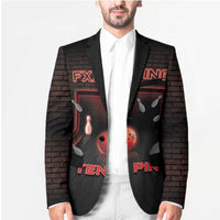 Personalized Bowling Blazer Ten Pin Neon Style - Wonder Print Shop