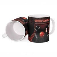 Bowling Ceramic Mug Ten Pin Neon Style - Wonder Print Shop