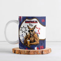 Australia Flag Day Ceramic Mug Cool Kangaroo Beer Aussie Aussie Oi Oi