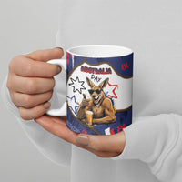 Australia Flag Day Ceramic Mug Cool Kangaroo Beer Aussie Aussie Oi Oi