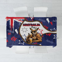 Australia Flag Day Tablecloth Cool Kangaroo Beer Aussie Aussie Oi Oi