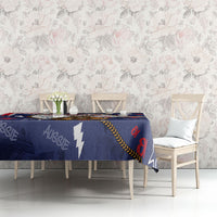 Australia Flag Day Tablecloth Cool Kangaroo Beer Aussie Aussie Oi Oi