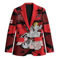 Personalized Georgia Blazer Patron Saint Symbol - Wonder Print Shop