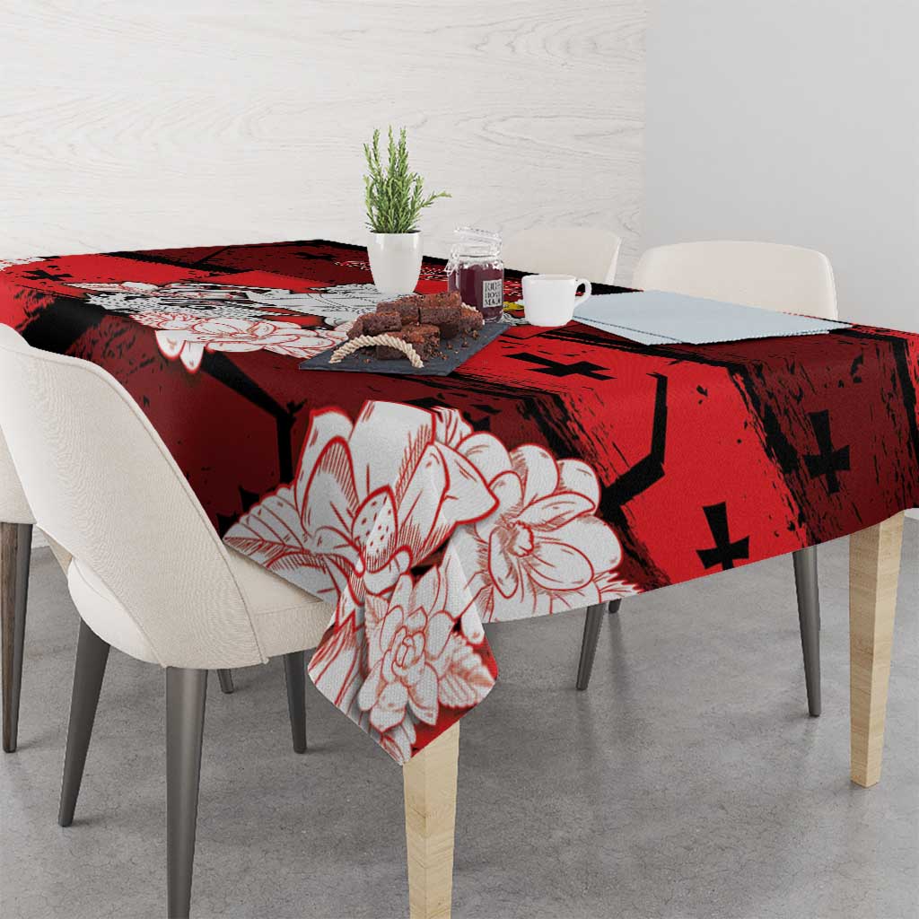 Georgia Tablecloth Patron Saint Symbol - Wonder Print Shop
