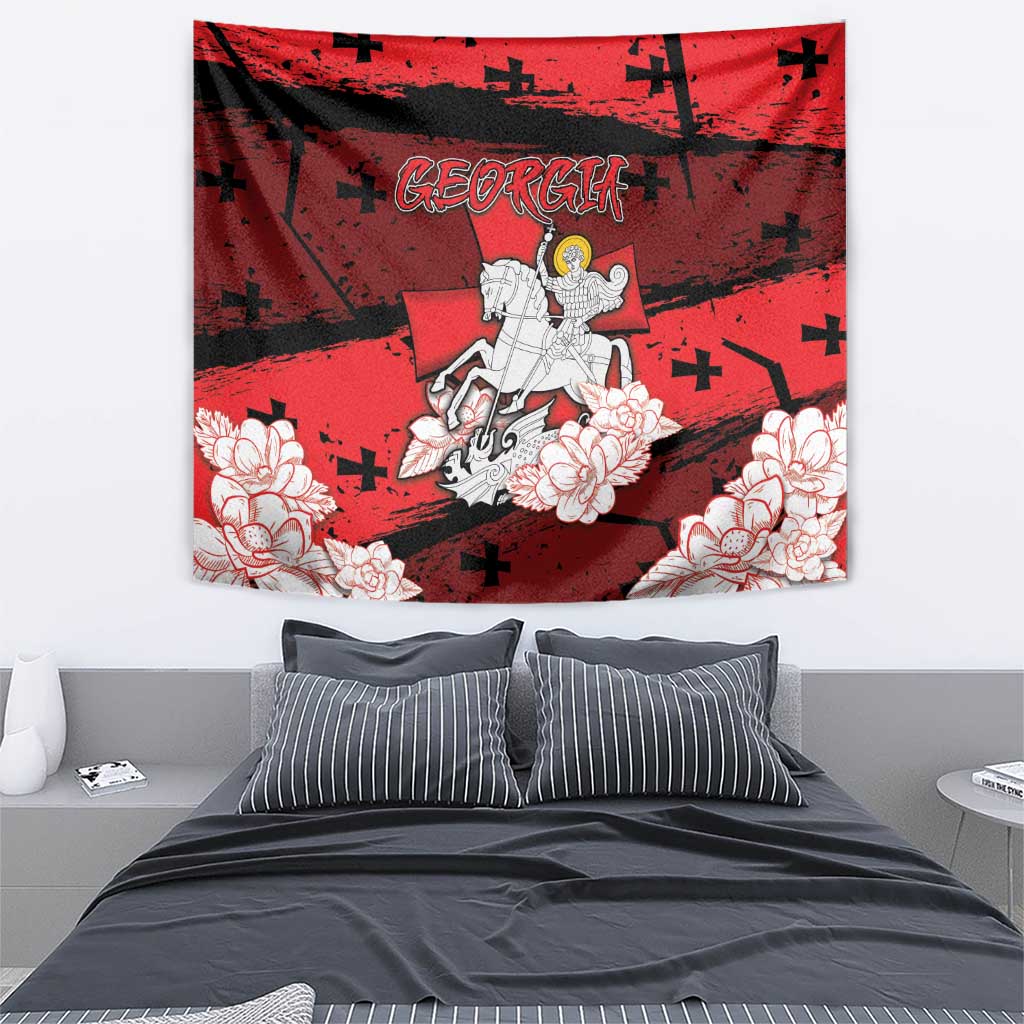 Georgia Tapestry Patron Saint Symbol - Wonder Print Shop