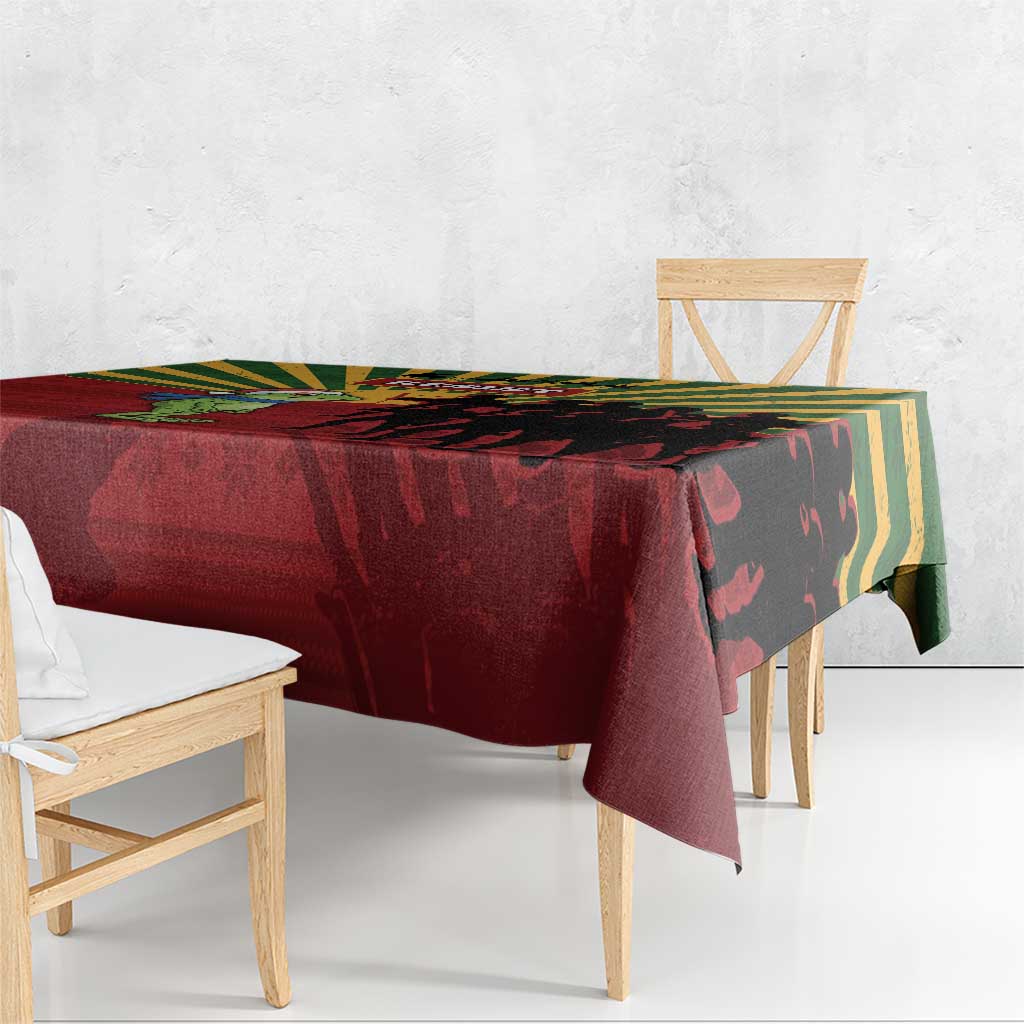 Merry Resistmas Tablecloth Resist Portland Frog - Wonder Print Shop