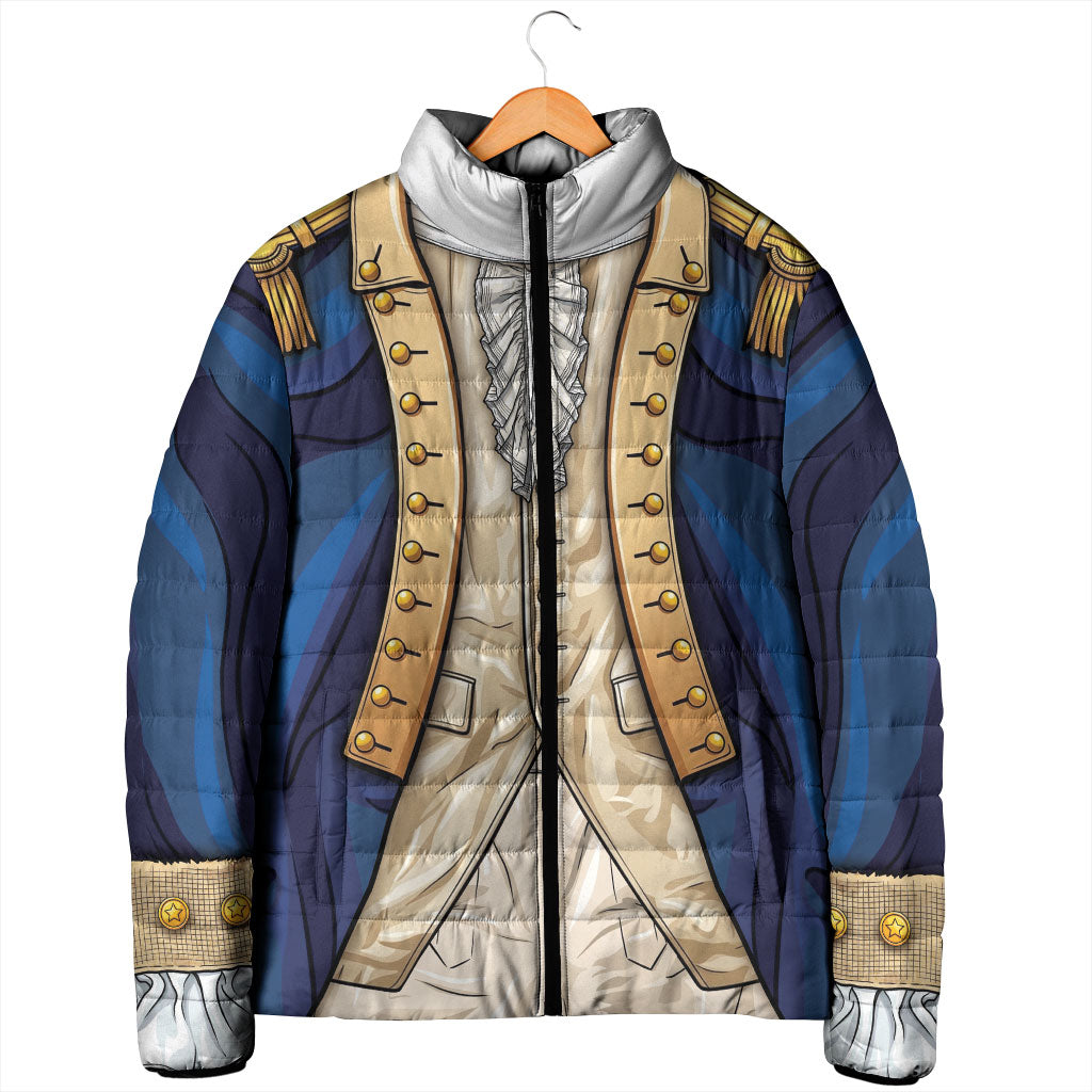 George Washington Costume Padded Jacket Continental Army Colonial Officer