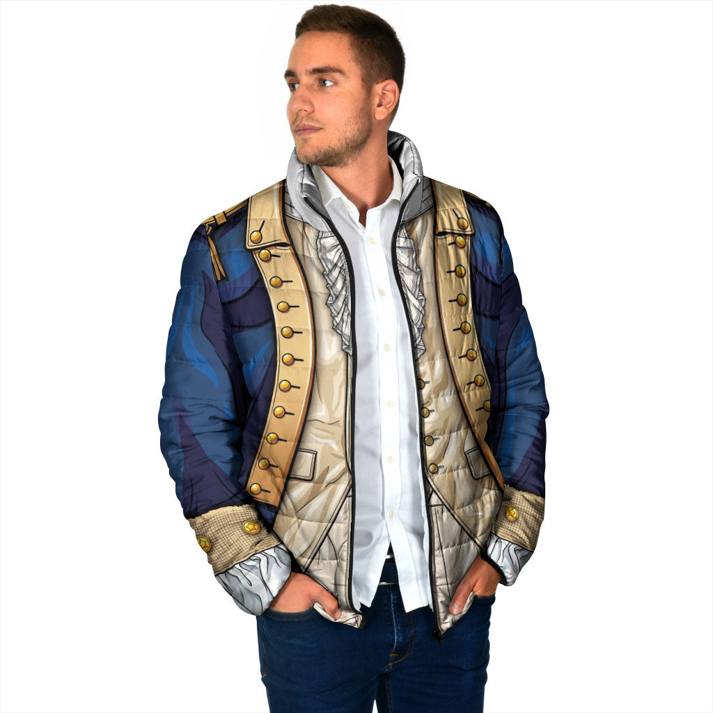 George Washington Costume Padded Jacket Continental Army Colonial Officer
