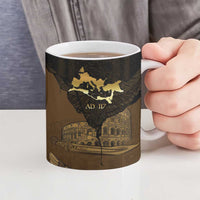 Roman Empire Ceramic Mug Centurion Colosseum - Wonder Print Shop