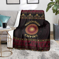 Macedonian Empire Blanket Alexander The Great World Tour - Wonder Print Shop