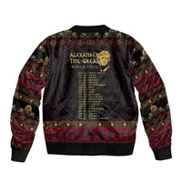 Macedonian Empire Bomber Jacket Alexander The Great World Tour - Wonder Print Shop