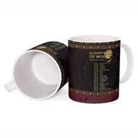 Macedonian Empire Ceramic Mug Alexander The Great World Tour - Wonder Print Shop