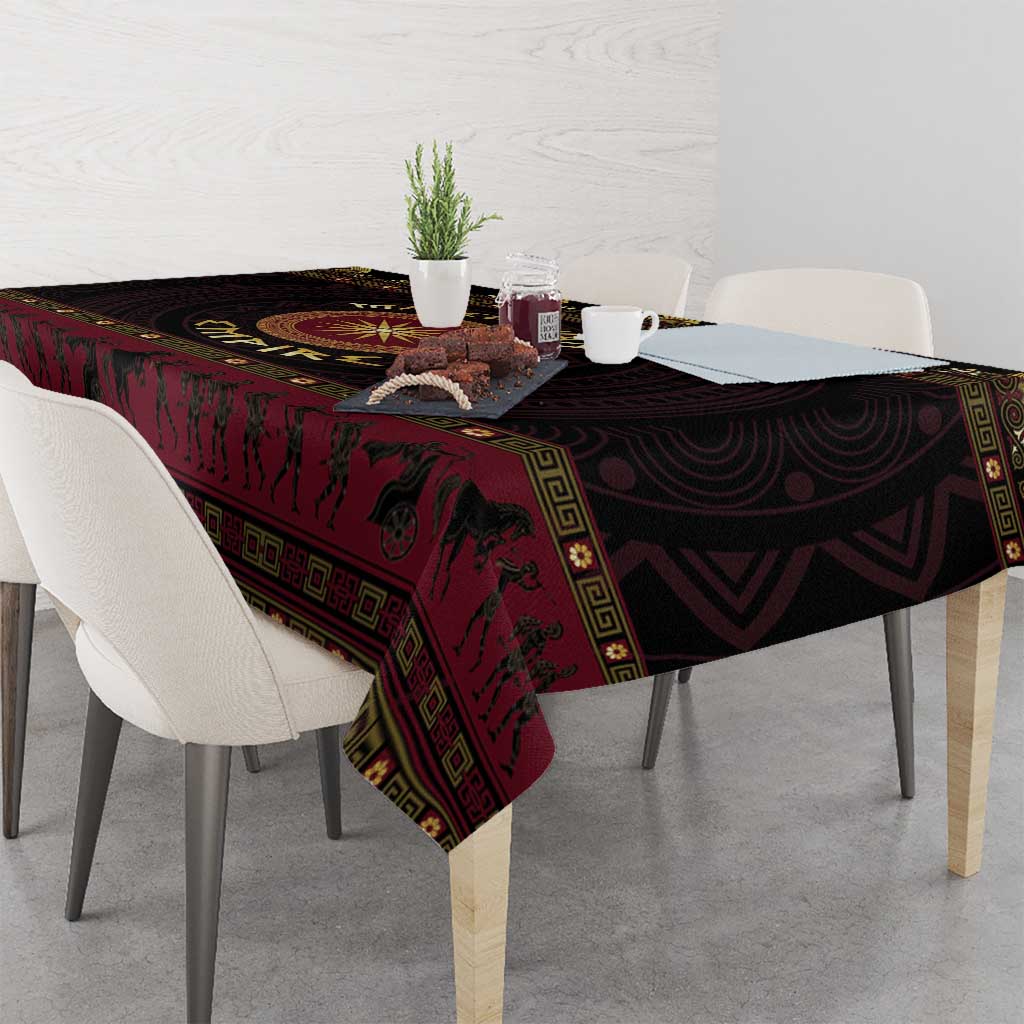 Macedonian Empire Tablecloth Alexander The Great World Tour - Wonder Print Shop