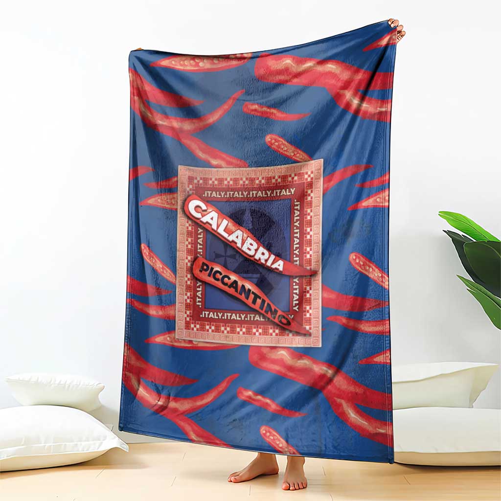 Italy Calabria Blanket Piccantino Vintage Style