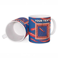 Personalized Italy Calabria Ceramic Mug Piccantino Vintage Style