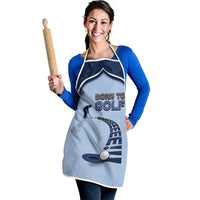 Golf Apron Sporty Style Navy - Wonder Print Shop