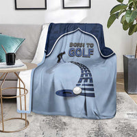 Golf Blanket Sporty Style Navy - Wonder Print Shop