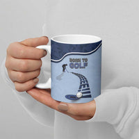 Golf Ceramic Mug Sporty Style Navy - Wonder Print Shop