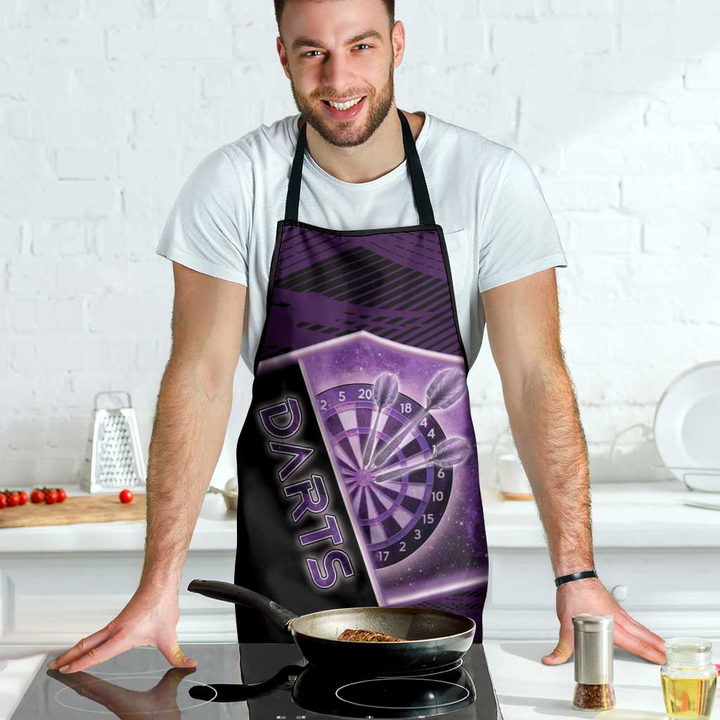 Darts Apron Galaxy Style Purple - Wonder Print Shop