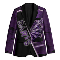 Personalized Darts Blazer Galaxy Style Purple - Wonder Print Shop