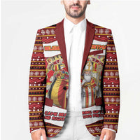 Personalized Belgium Blazer Saint Nicholas With Patterns Xmas - Wonder Print Shop