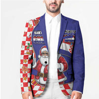 Croatia Christmas Blazer Santas Favorite Croatian - Wonder Print Shop